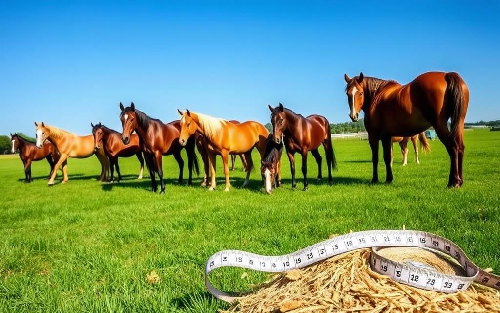 Maintaining healthy weight in horses