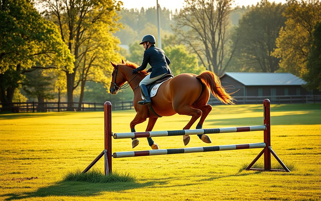 Training chestnut horses