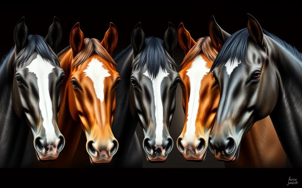 breed standards for horse markings