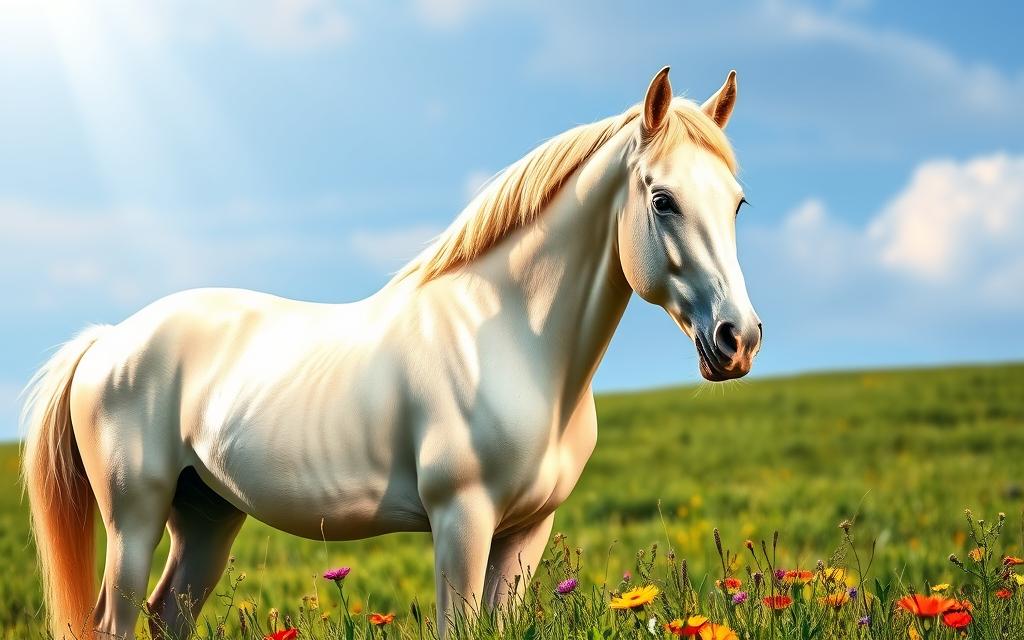 cremello horse