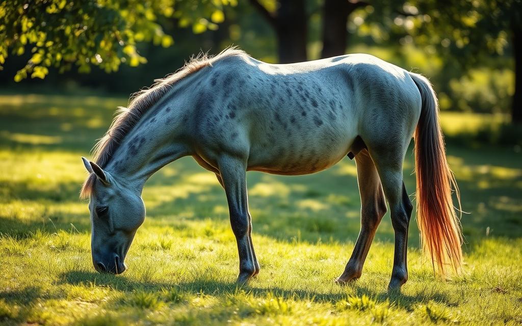 dapple gray horse