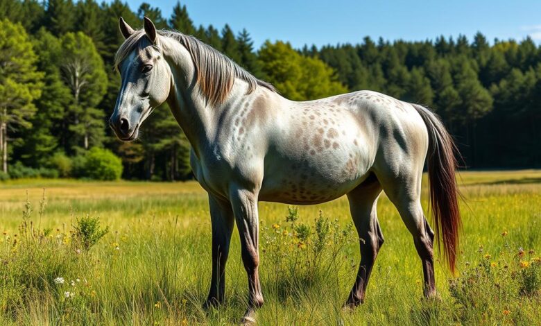 dapple gray horse