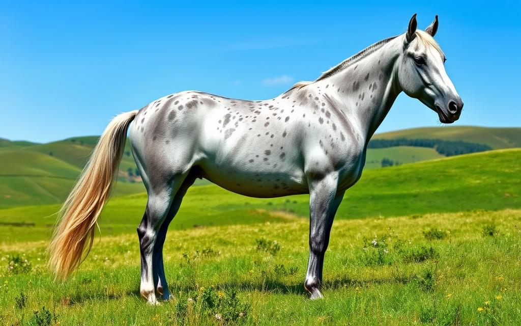 equine genetics dapple gray horse