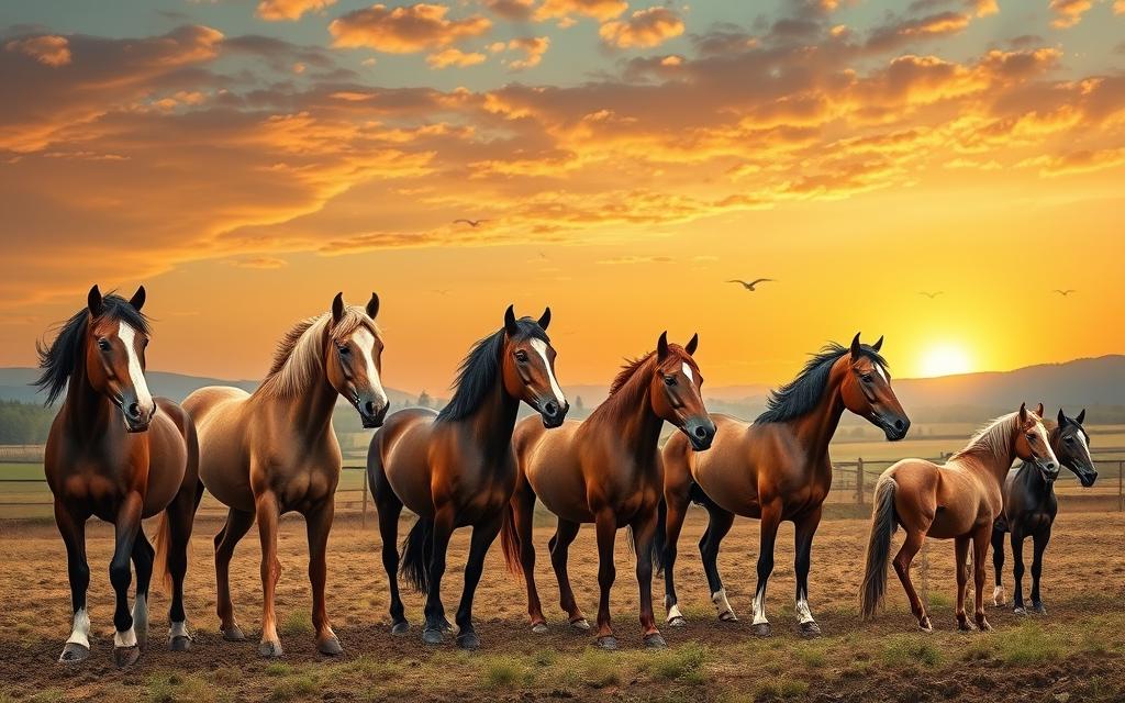 evolution of work horse breeds