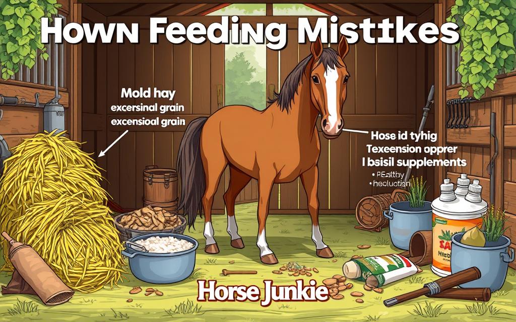 feeding mistakes for horses