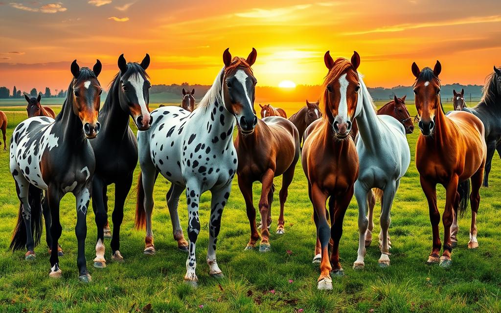 horse color genetics and breed-specific markings