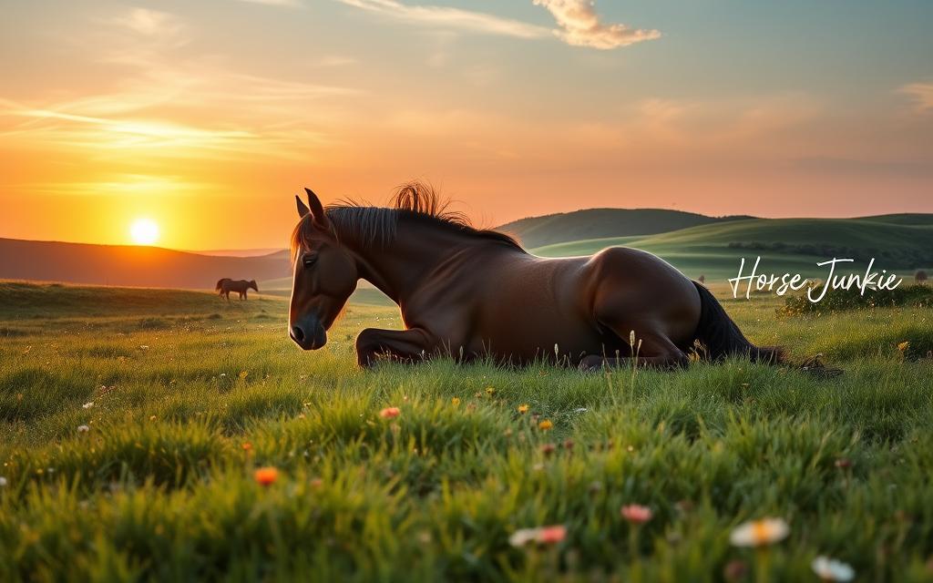 horse resting habits