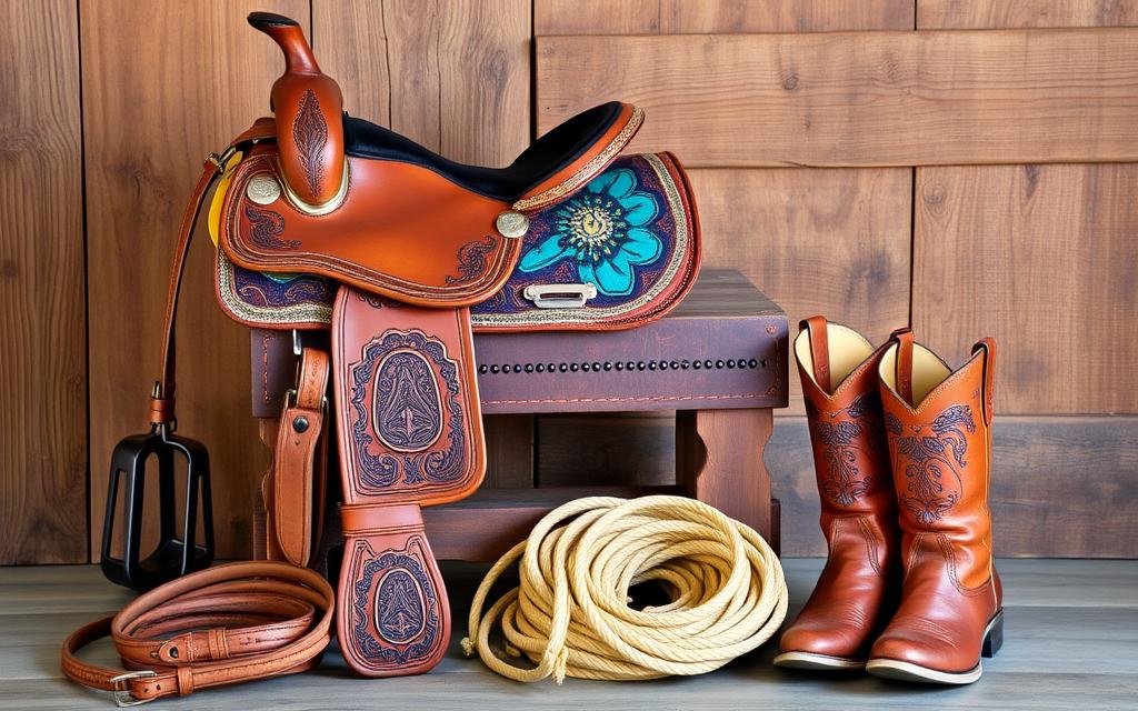 horse riding gear for western saddles