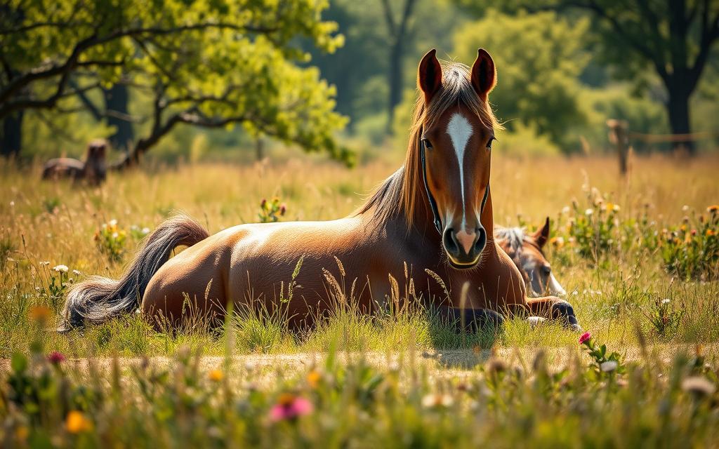 observing horse behavior