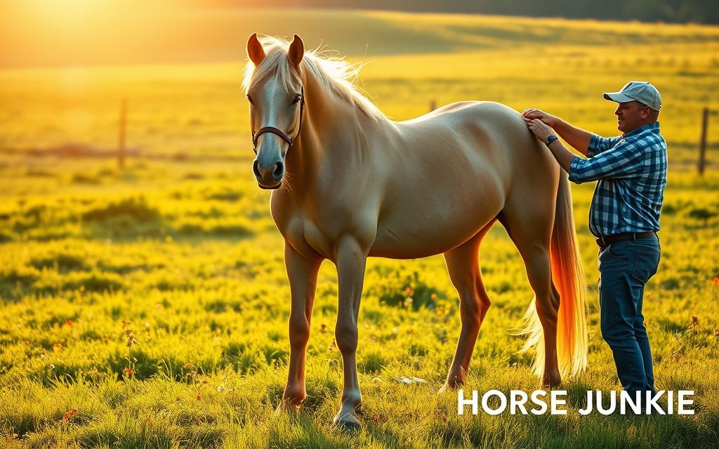 palomino horse care