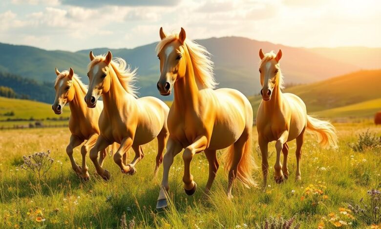 palomino horses