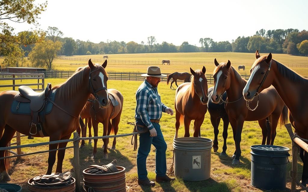 responsibilities of a work horse breeder