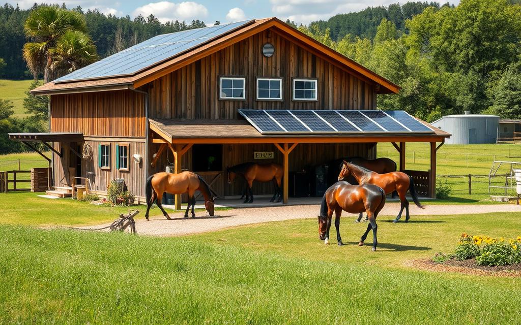 sustainable practices in horse care