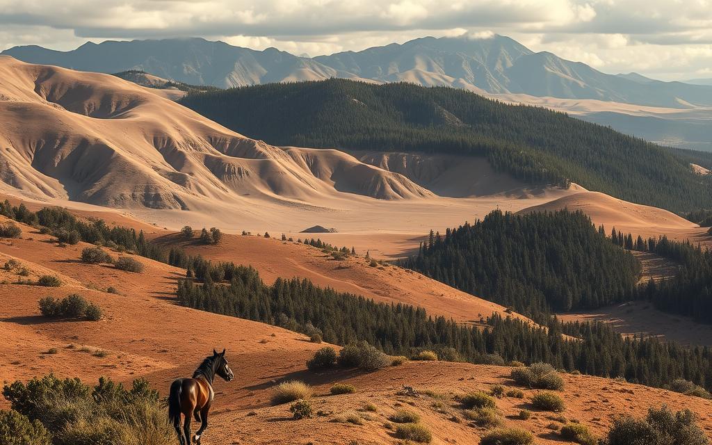 terrain impact on horse travel distance