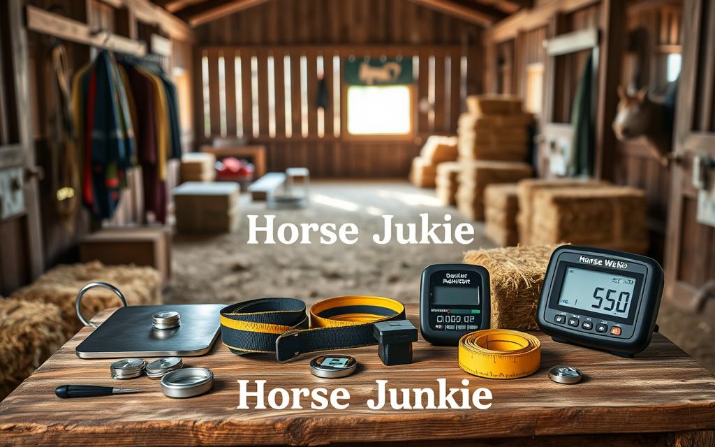 tools for measuring horse weight